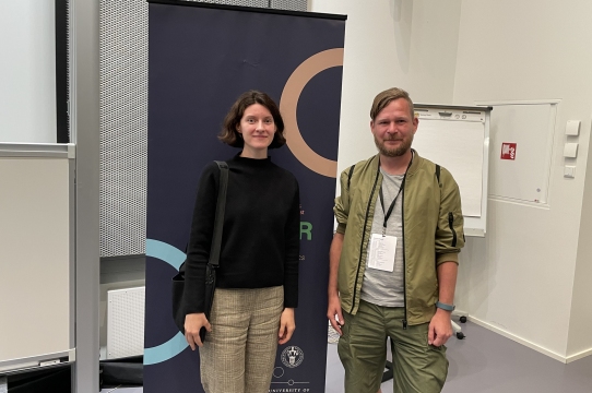 Pečiulytė and Jonutis at the Conference in Copenhagen: does the Culture Policy Reflect the