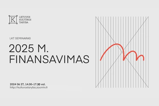 Kviečiame į seminarą apie 2025 m. finansavimą